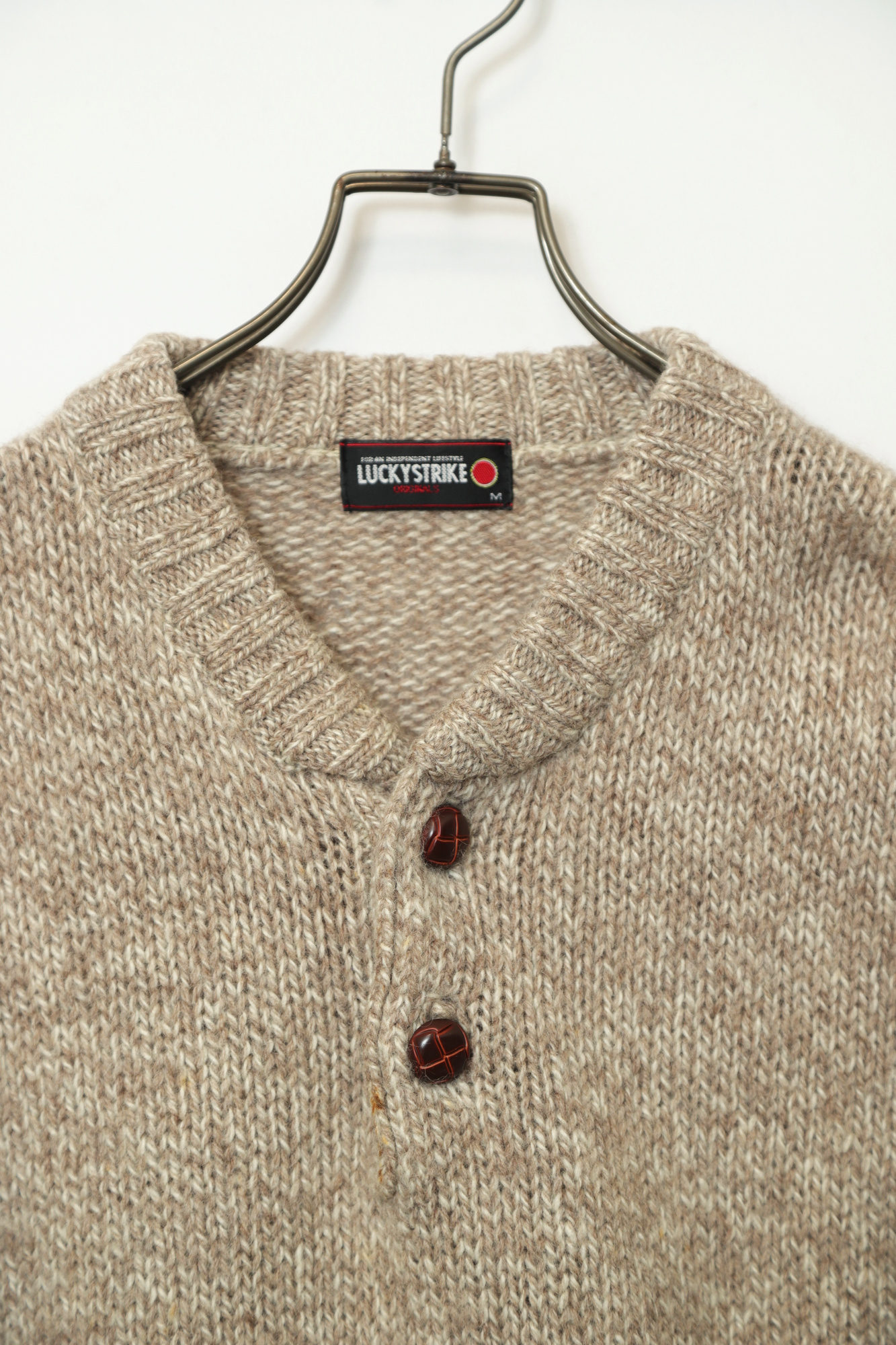 Alternative view of USED LUCKY STRIKE KNIT PULL-OVER SWEATER/M