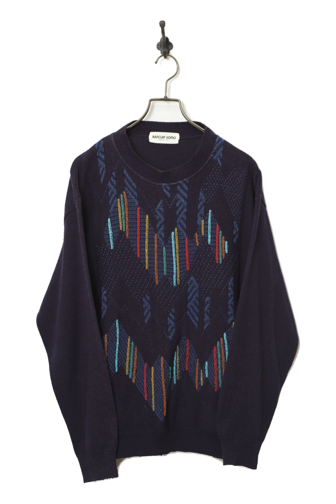USED BARCLAY UOMO DESIGN KNIT SWEATER/M