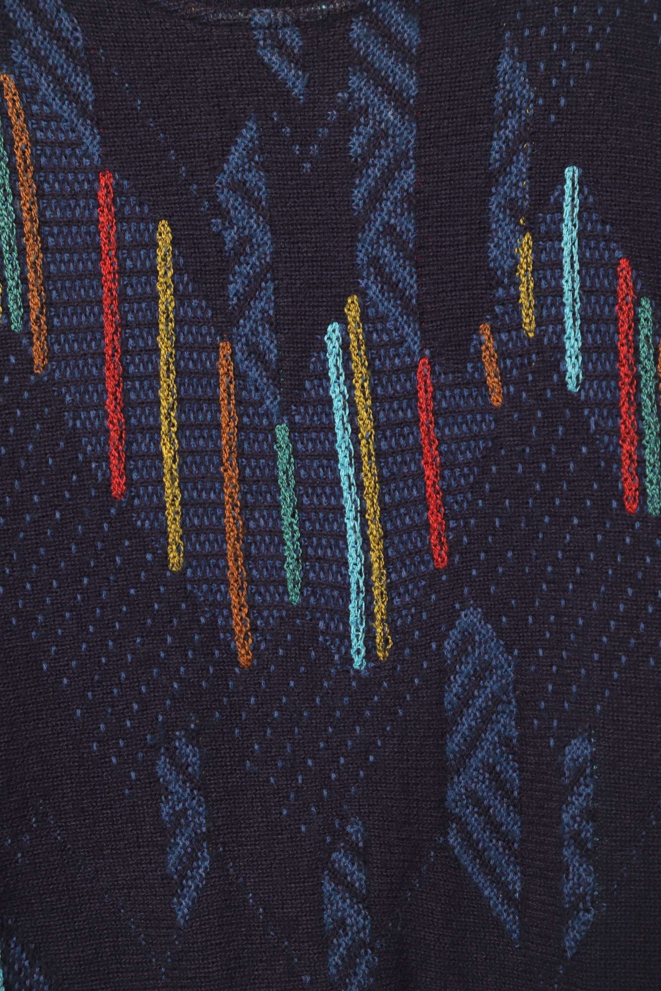 USED BARCLAY UOMO DESIGN KNIT SWEATER/M - 画像 (4)