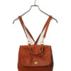 VINTAGE LEATHER BACKPACK/F